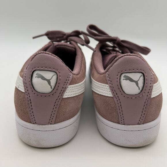 Puma Vikky Suede Shoes Women's 8 Purple Athletic Soccer Sneakers 370202-01 - Picture 5 of 8